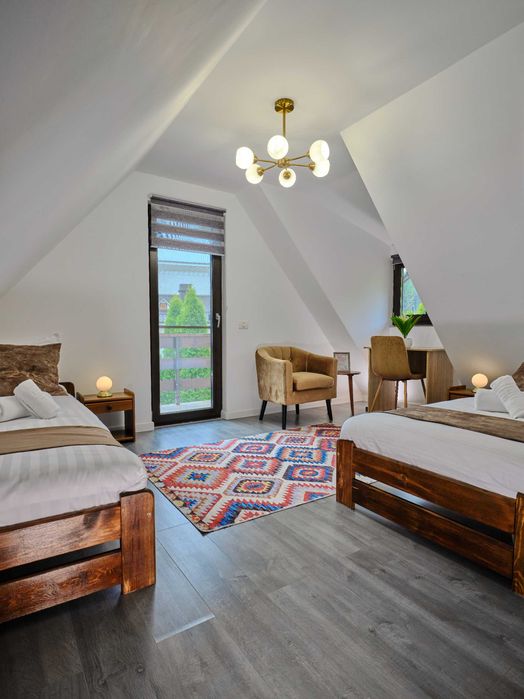 Vila Cervinia Bușteni – vedere la Crucea Caraiman, zonă centrală și liniștită