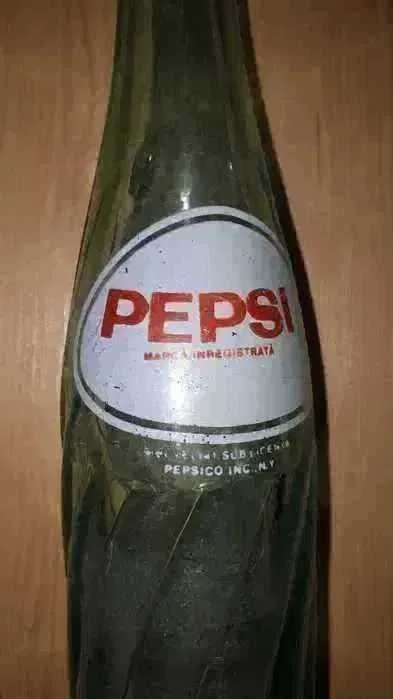 Sticla de colectie Pepsi-Cola anii 70