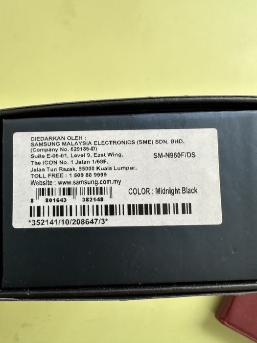 Смартфон Samsung Galaxy Note 9