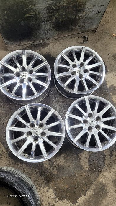 Диски от Тайота R16 Хром