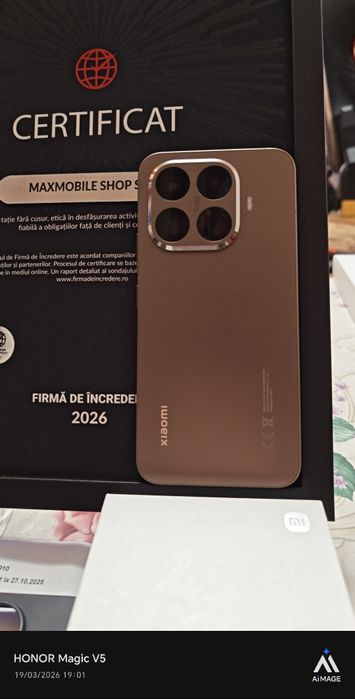 Xiaomi 15T Pro -256 GB / 12 GB RAM  / Mocha Gold / Garanție