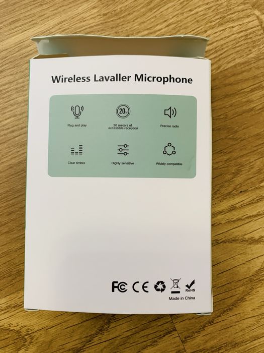 2 x Microfoane Wireless pt Iphone - folosite de 2 ori