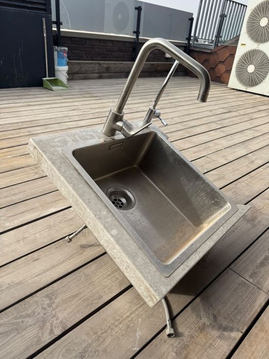 Кухонная мойка Blanco со смесителем и фильтром для воды
