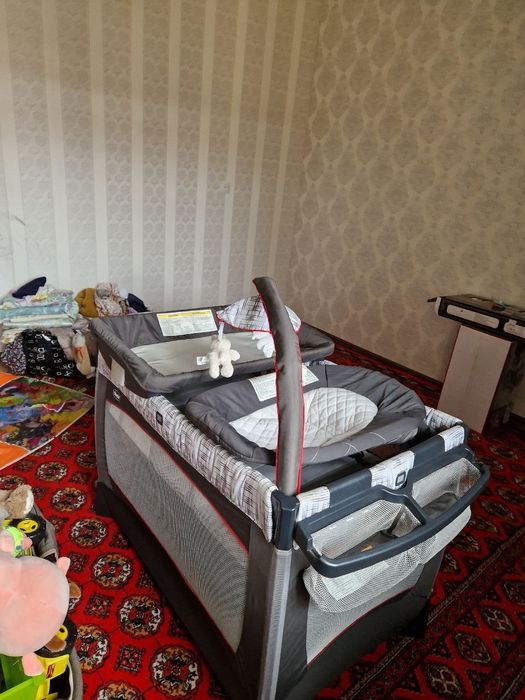 Манеж-кровать детская Chicco Lullaby  team