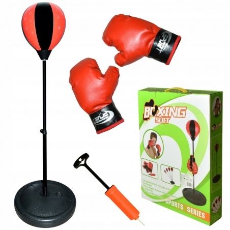 Детска боксова круша с ръкавици