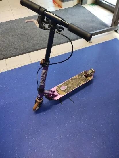 Trotinetă cu Suspensii şi Frâne pe Ghidon Mid - (SecondHand) Decathlon