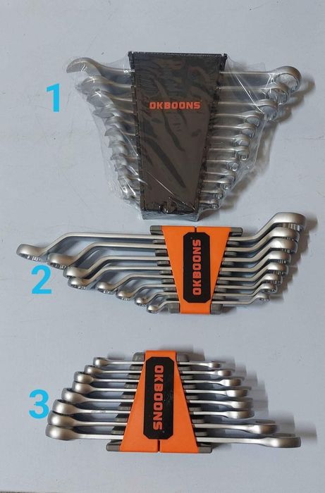 Вложки 1/2 ударни дълбоки. Ударно гедоре. Комплект преходници.