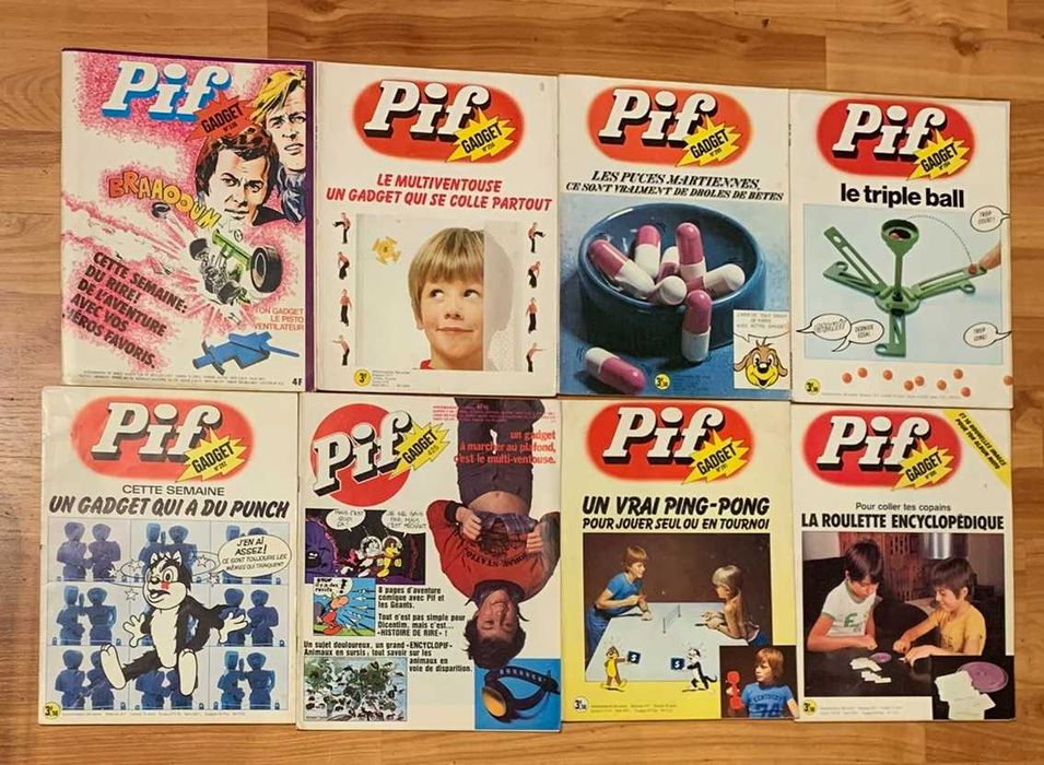 Reviste Pif Gadget. Diverse numere