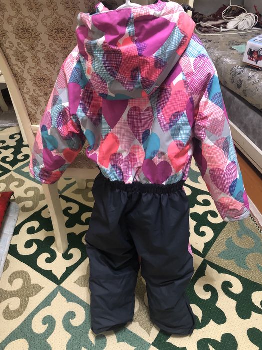 Зимний комбинезон на девочку р.104