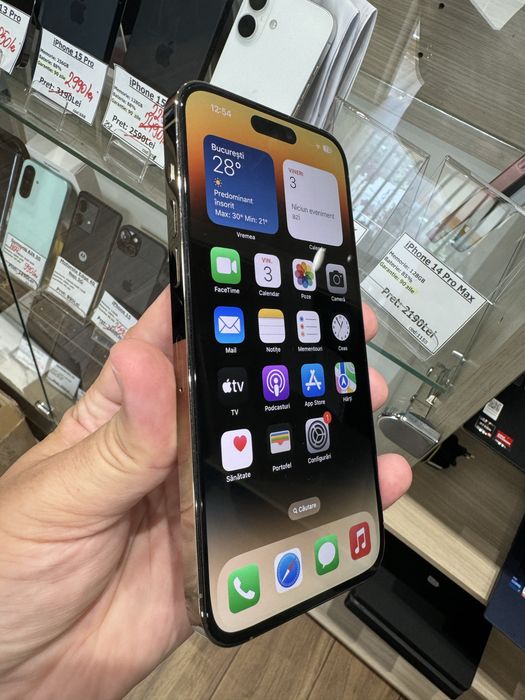 Iphone 14 Pro Max gold 128gb baterie 85%