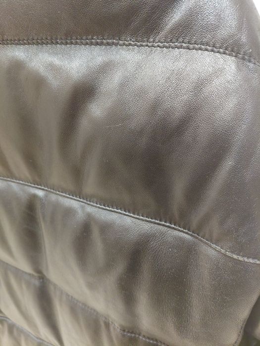 Дубленка с норкой и кепкой