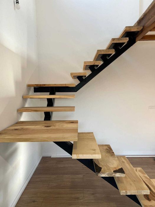 trepte  scari lemn masiv