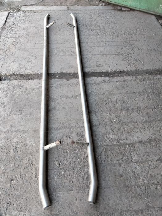 Защита порогов на Мерседес Спринтер