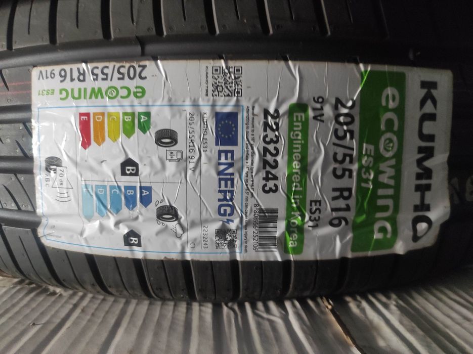 Cauciucuri Kumho 205/55/16 noi