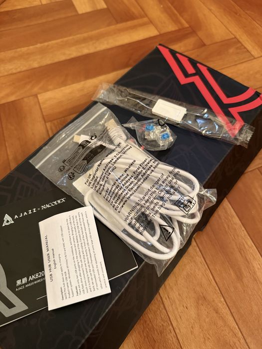 Клавиатура Ajazz AK820 белый