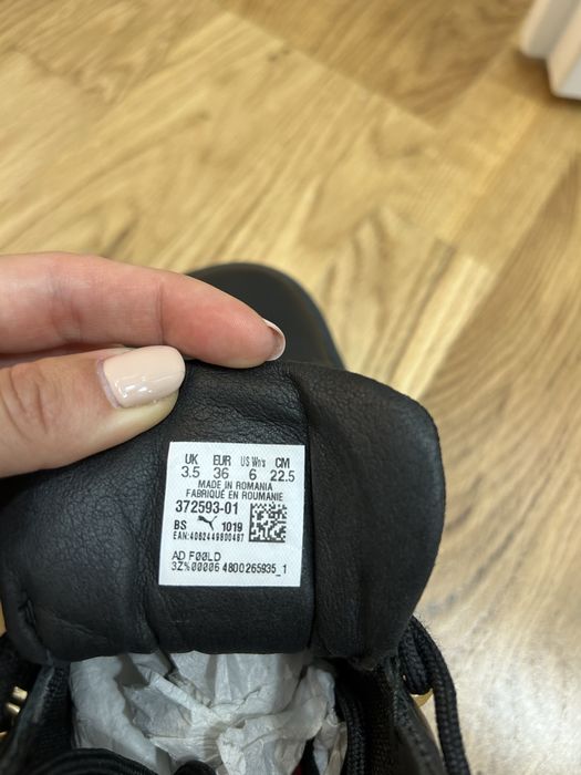 Ghete piele Puma Balmain