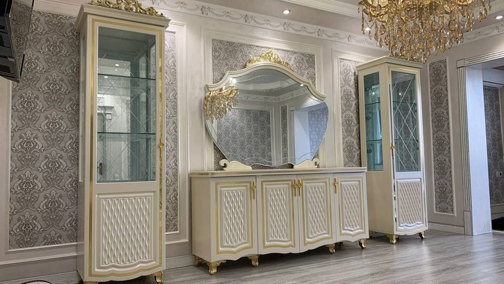 Цехдан кошона хайтек улубидаги пенал ва камодлар