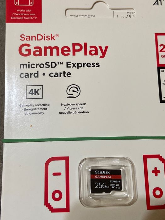 Sandisk pentru Nintendo Switch 256 Gb