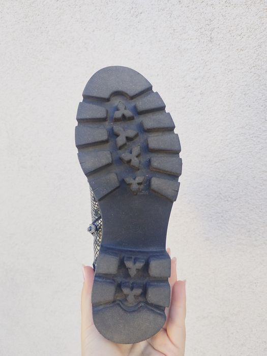Ghete piele naturală animal print
