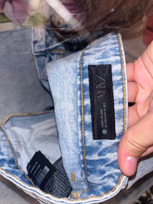 Голубые Джинсы Zara