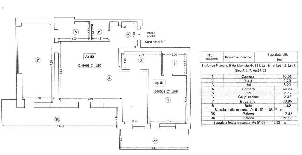Beach Side Residence, Apartament Cu Vedere Catre Lac Si Mare