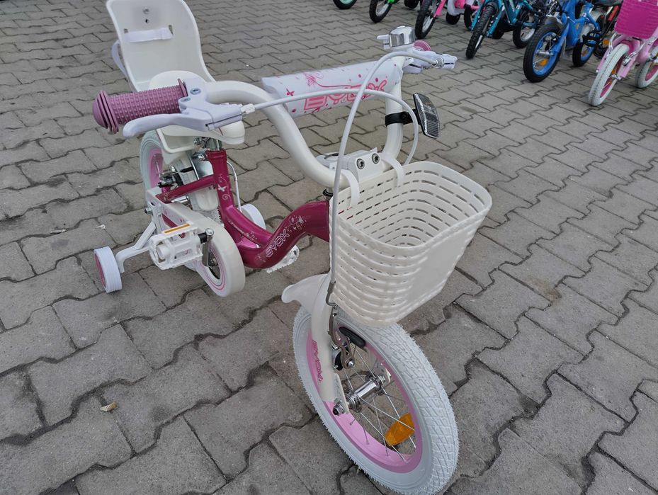 BYOX Велосипед 14" FLOWER розов