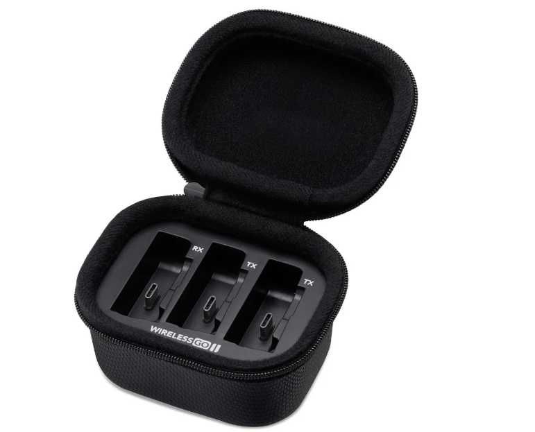 Lavaliere Rode Wireless GO II 2 si husa de incarcare, ca noi, garantie