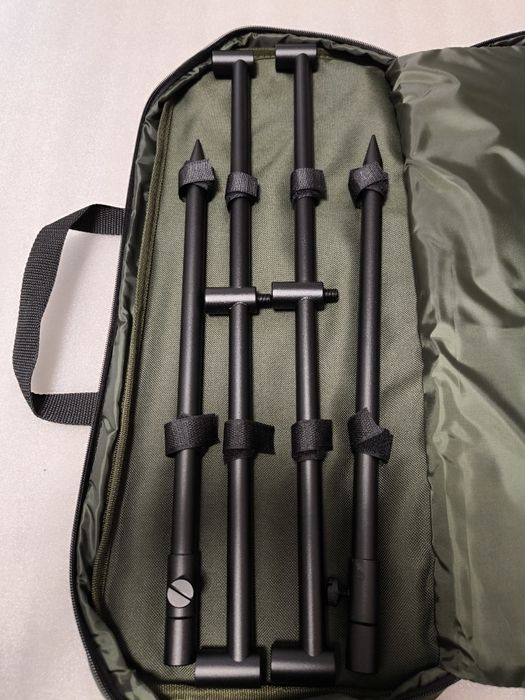 SET 2 BUZZ BARI FEEDER 50cm 3 posturi si 2 picheti reglabili+geanta