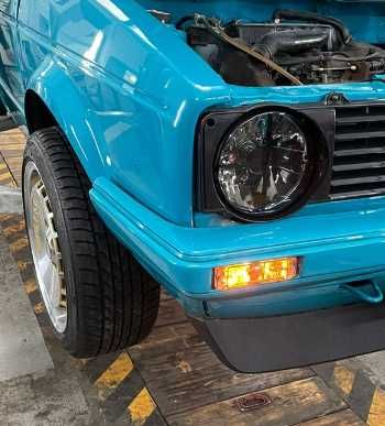 Мигачи VW Голф 1 2 Поло Кристални светли Малка броня Golf Polo Mk1 Mk2