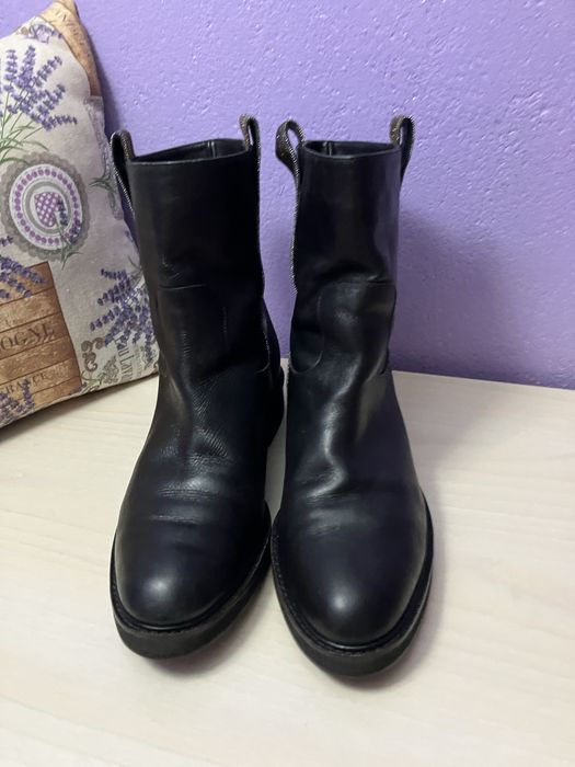 Cizme scurte piele naturala,Voltan