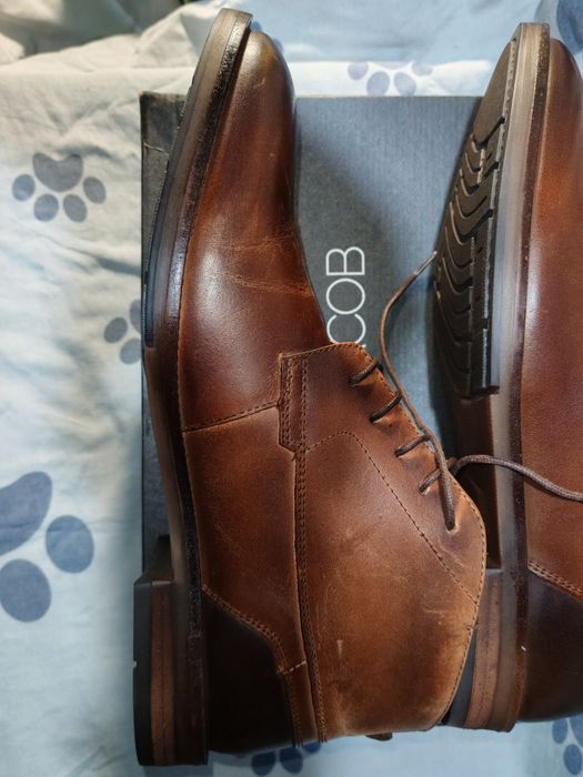 Удобни мъжки кларкове от естествена кожа Oliver Jacob № 45