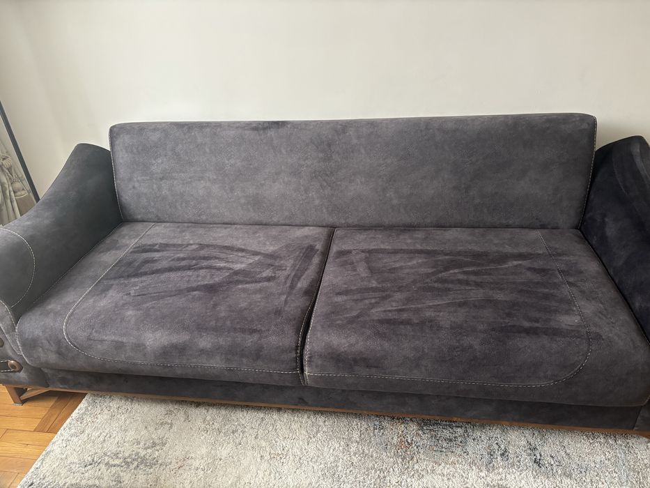 Триместен диван и кресло