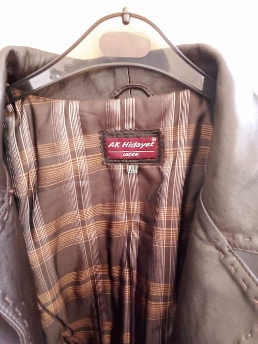 Кожаная,куртка 56 размер