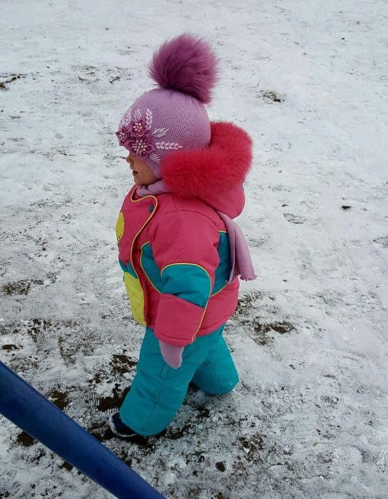 Зима, комбинезон-трансформер