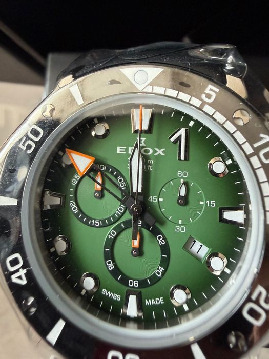 EDOX CO-I CHRONOGRAPH 10242 TIN VIN Мъжки часовник с хронограф и дата