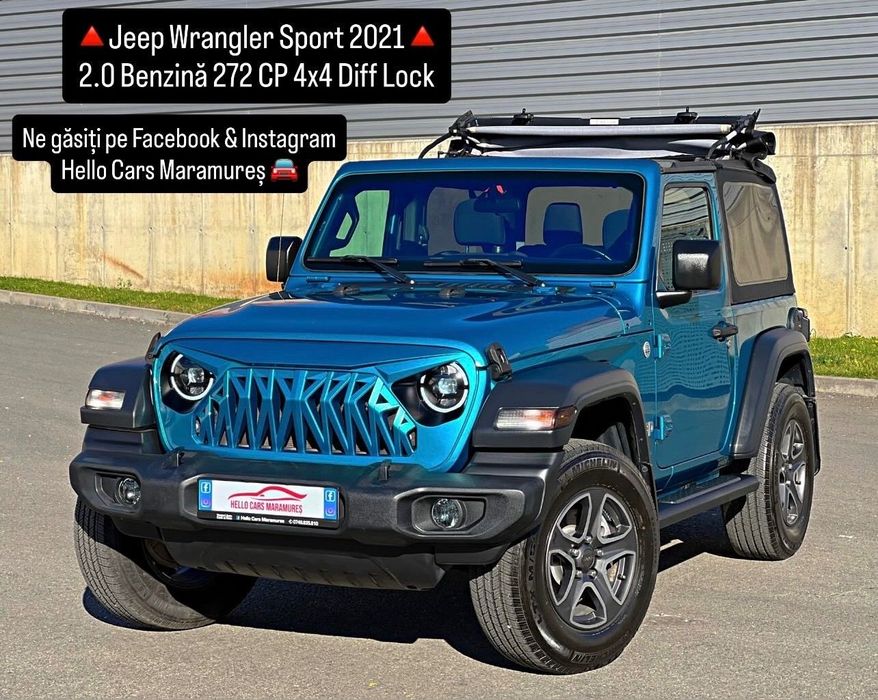 Jeep Wrangler Jeep Wrangler Sport 272 CP 4x4 Diff Lock