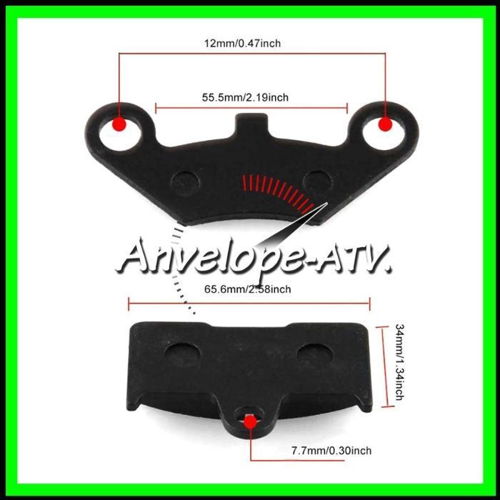 Set Placute Frana CFMOTO 500 X5 CF MOTO 600 800 X6 X8 U5 Fata Spate