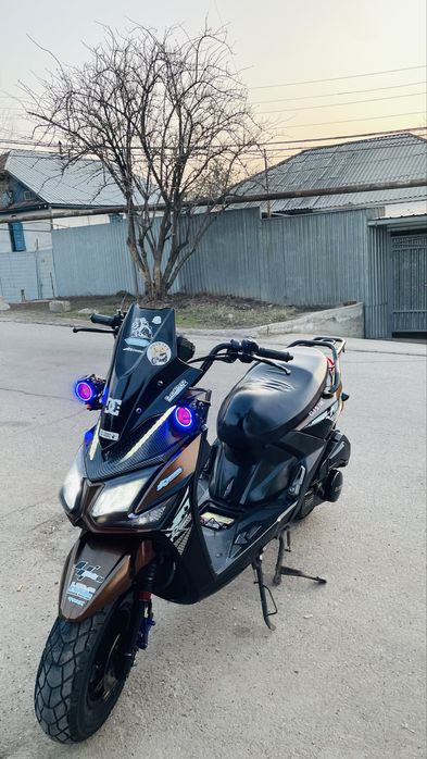 Мопед самурай на хаду