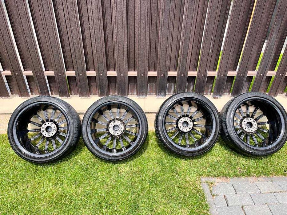 Roti: jante + anvelope + senzori originale Mercedes AMG 18" 7.5Jx18H2