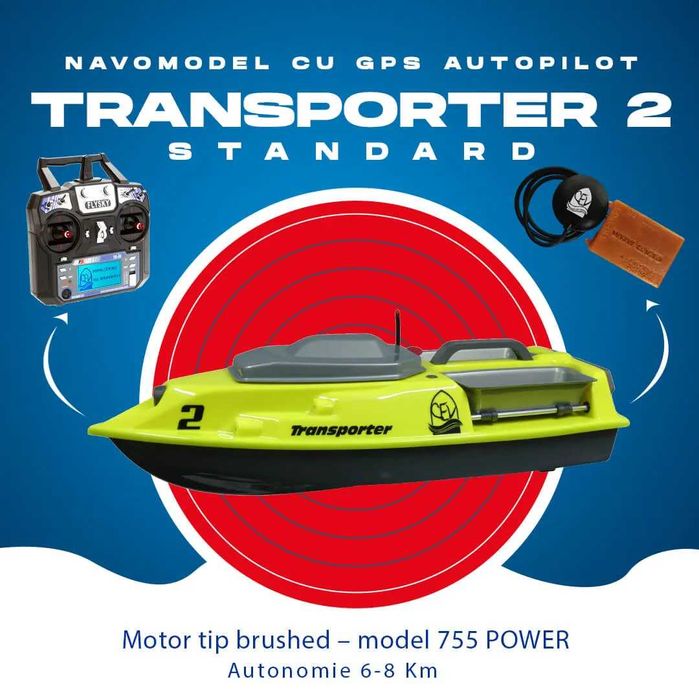 Navomodel cu GPS si Autopilot – Transporter 2 Standard