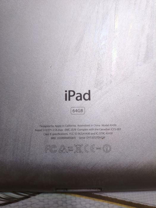Ipad 3 64 гигабайта
