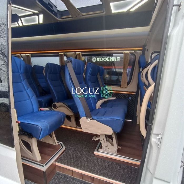 Услуги микроавтобуса Бизнес класса Поездки Амирсай Бочка Чимган Чарвак