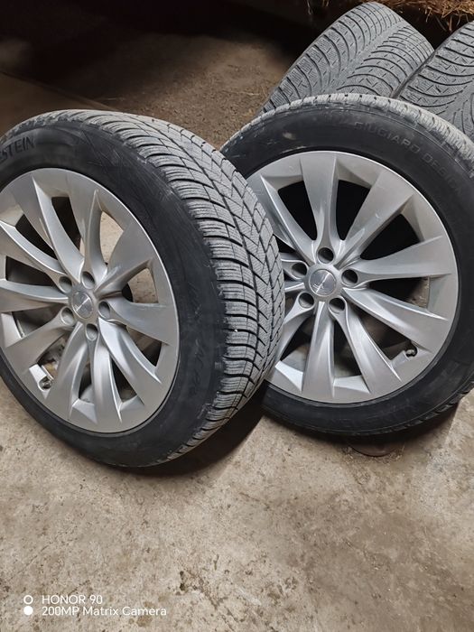Set Jante Tesla 20" cu anvelope de iarna