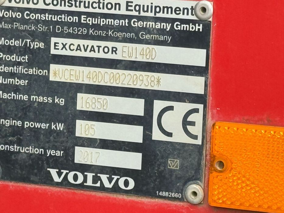 Volvo ew 140 an 2017 !