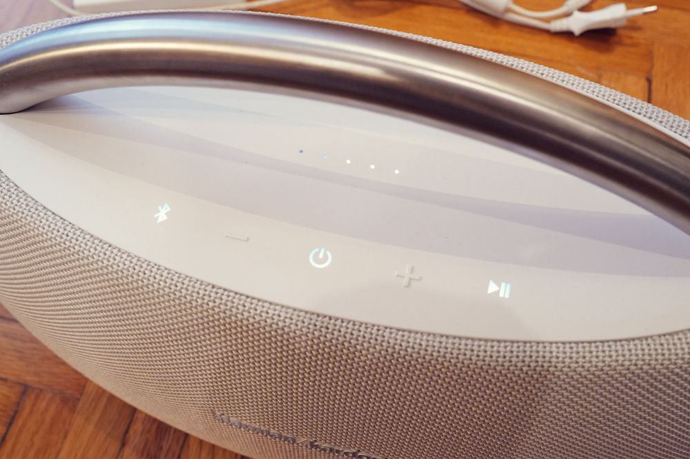 Boxa Harman Kardon Go + Play 2 white baterie Noua de 4000 bluetooth