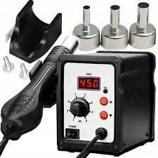 Statie de lipit cu aer cald,700W,3 duze incluse 5,8 si 10 mm,noua