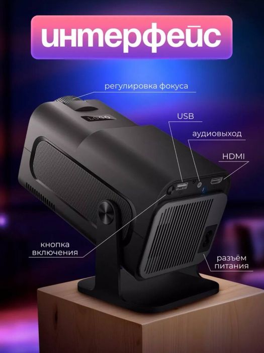 Более мощный проектор HY320 для дома в идеальном состоянии