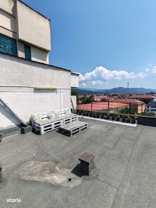 Apartament 2 camere ultracentral | Terasa 50 mp | Vedere panoramica
