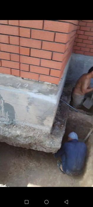 Ремонт фундамента возфидение фундамента