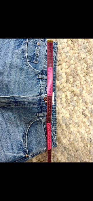 Blugi Sinsay, purtati o singura dată, mom fit.